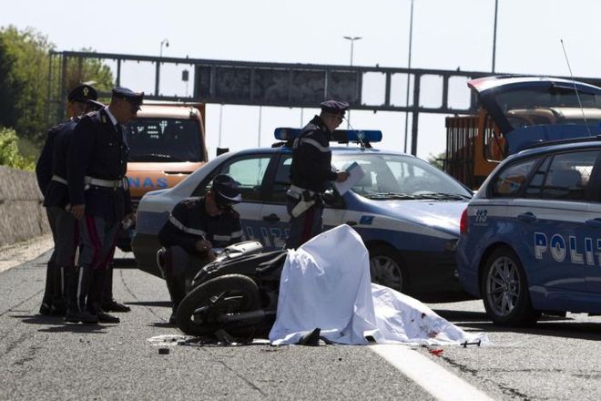 Roma, Incidente sul GRA: Scooterista Investito da Mezzo Pesante