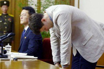 Corea del Nord, Otto Warmbier condannato