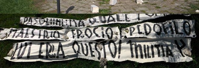 Ostia, memoria Pasolini offesa da gruppo neofascista