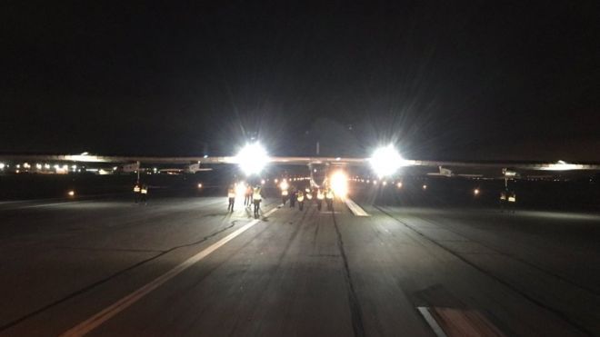 Solar Impulse 2: atterraggio nella Silicon Valley