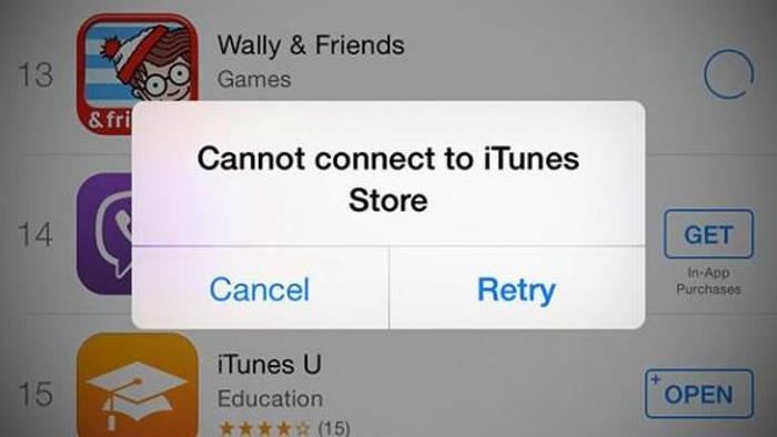 Apple, servizi App Store e iTunes Store down