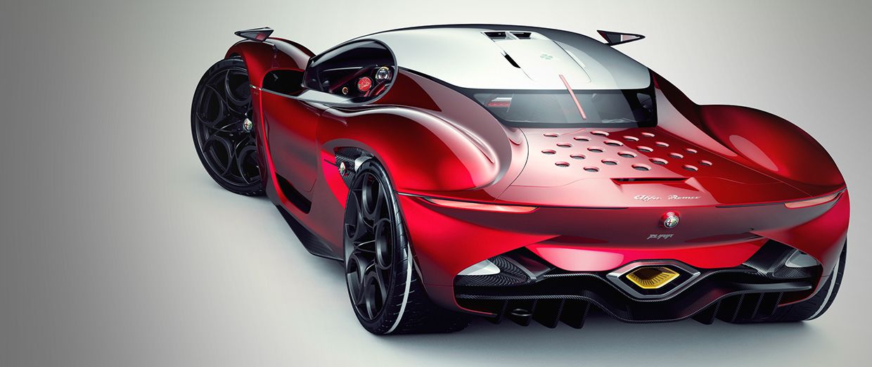 Alfa Romeo Furia: render di un designer polacco