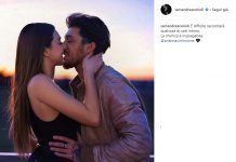 Andrea Cerioli e Arianna Cirrincione dediche d'amore sui social