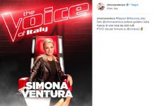 Simona Ventura The Voice of Italy, il messaggio su Instagram